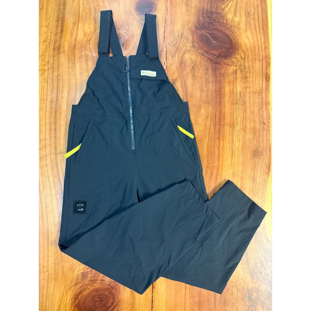Columbia Wallowa Softshell Overalls Medium Zip Hiking Outdoor P3-23